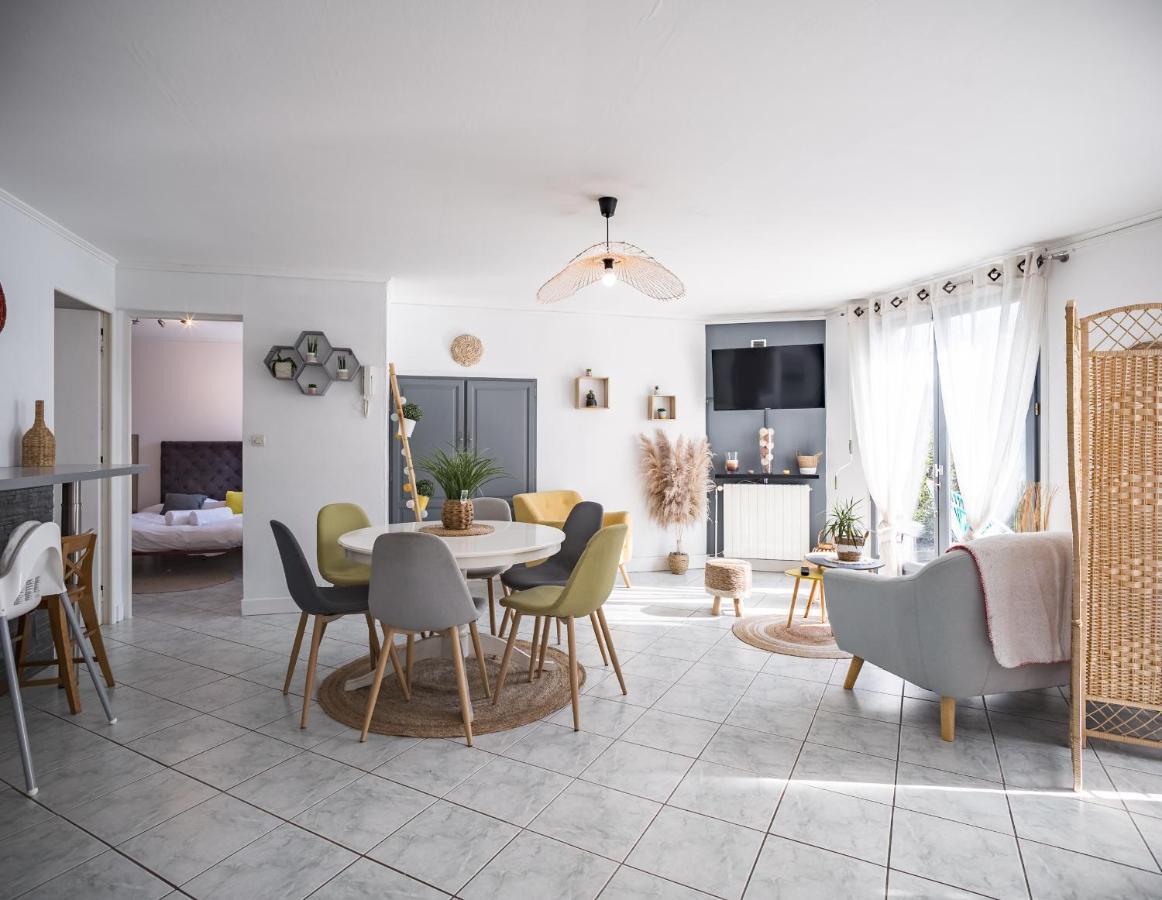 Ferienwohnung Sun House - Terrasse Parking Prive Gratuit Troyes Exterior foto