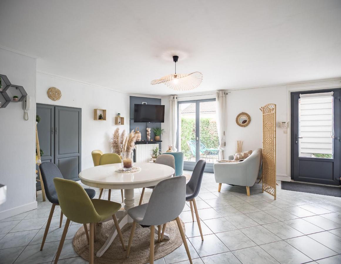 Ferienwohnung Sun House - Terrasse Parking Prive Gratuit Troyes Exterior foto