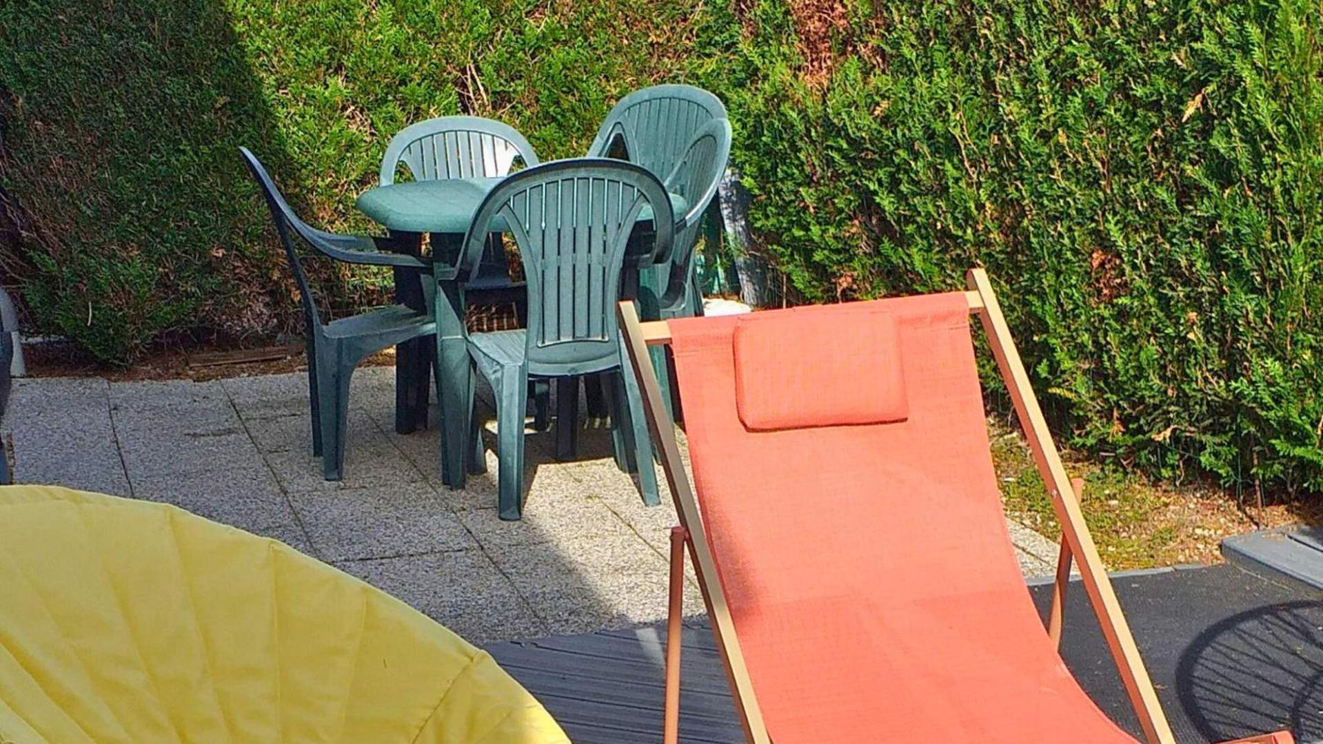 Ferienwohnung Sun House - Terrasse Parking Prive Gratuit Troyes Exterior foto